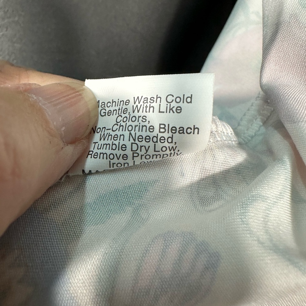 Man Bo Vintage Floral Full Zip Bomber Jacket No Size  See Measurements EUC - Picture 8 of 11